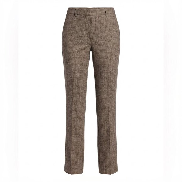 Pants - Karen Kane Plaid Trousers Women’s Straight/Flare Leg High-Rise Size